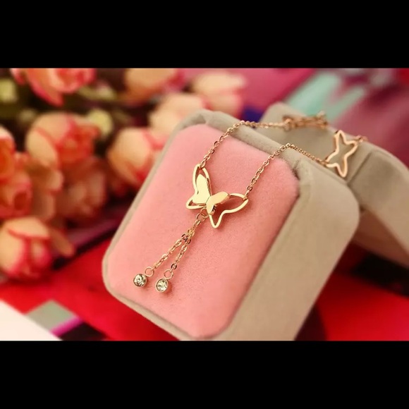 Simple Wild Simple Adjustable Butterfly crystal - Picture 4 of 4